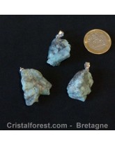 Pendentif Emeraude brute