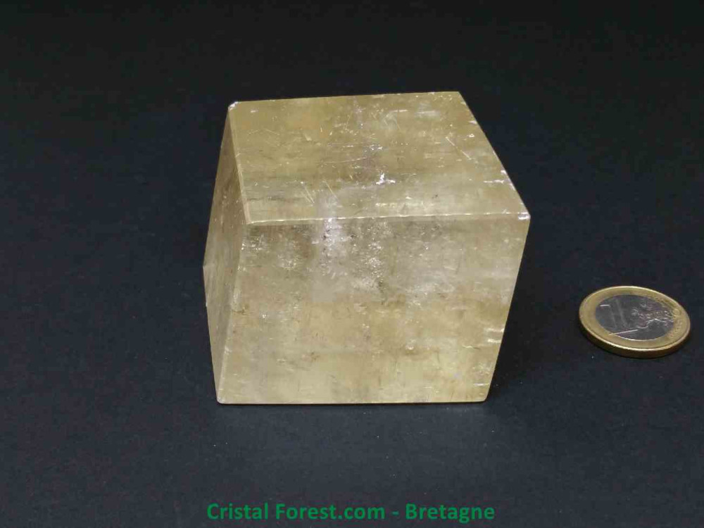 Calcite Miel - Bloc Poli