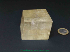 Calcite Miel - Bloc Poli