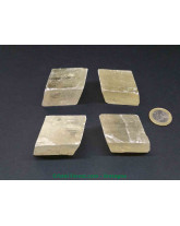 Calcite Miel - Bloc Brut