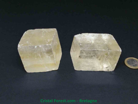 Calcite Miel - Bloc Brut