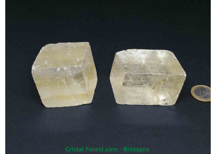 Calcite Miel - Bloc Brut