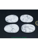 Howlite - Pierres Plates