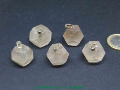 Quartz Rutile - Pendentif Dodécaèdre