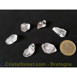 Cristal diamant d'Herkimer - Pierre brute Gemme