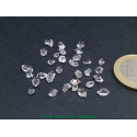 Cristal Diamant d'Herkimer - Cristaux Bruts