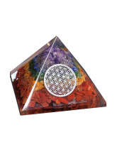 Orgonite et 7 Chakras - Pyramide