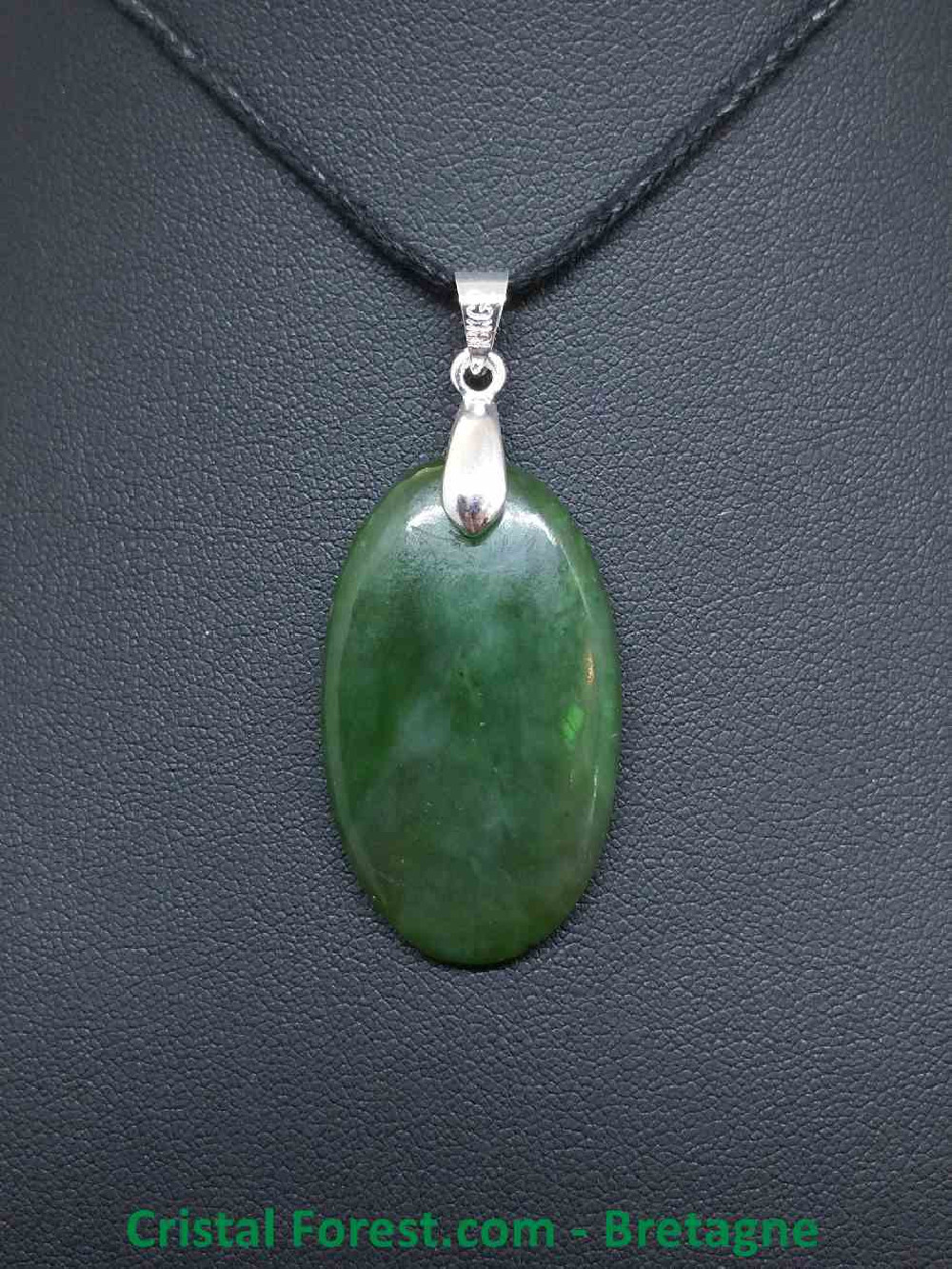 Jade Nephrite du Canada - Pendentif Bélière