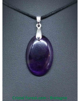 Améthyste -  Pendentif Bélière