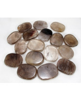 Quartz Fumé - Pierres Plates