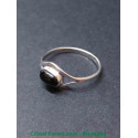 Obsidienne Oeil Celeste (Arc en Ciel) - Bagues Réglables en Argent