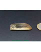 Citrine naturelle fumée