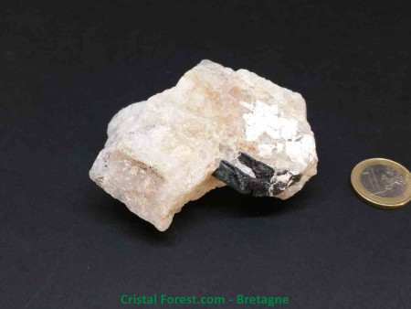 Quartz tourmaline - Pierres Brutes