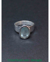 Aigue Marine - Bagues Argent