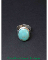 Turquoise Arizona - Bagues Argent
