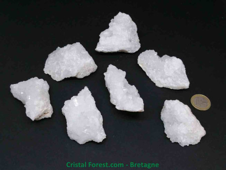 Calcite brute - Druses (Amas)  