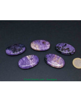 Charoïte - pierres plates 