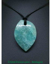 Amazonite - Pendentifs pierre percée Forme Libre