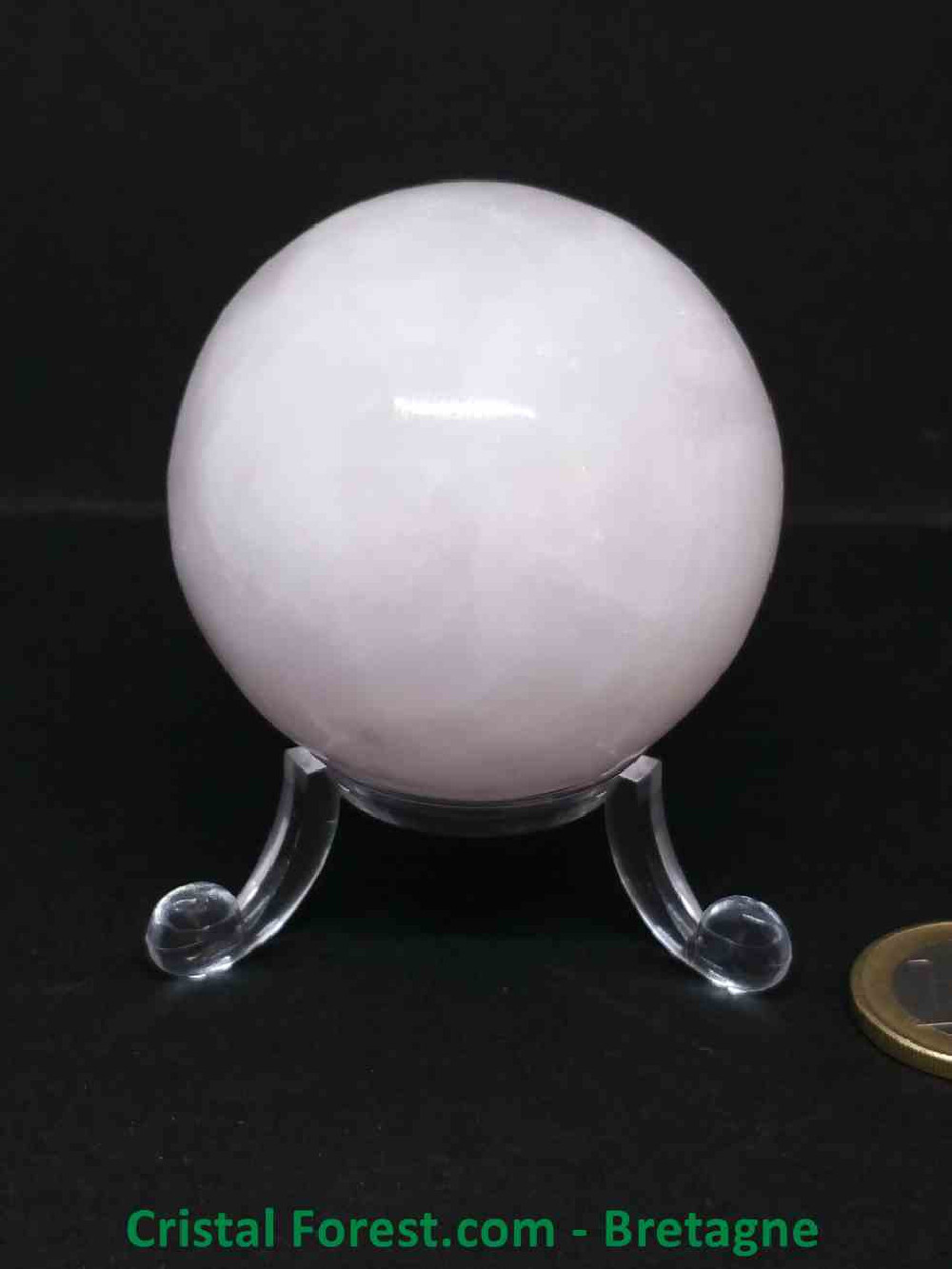 Mangano calcite - Sphères - 5.3cm / 203,30gr