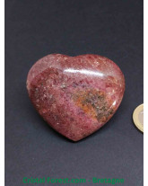 Rhodonite - Cœurs
