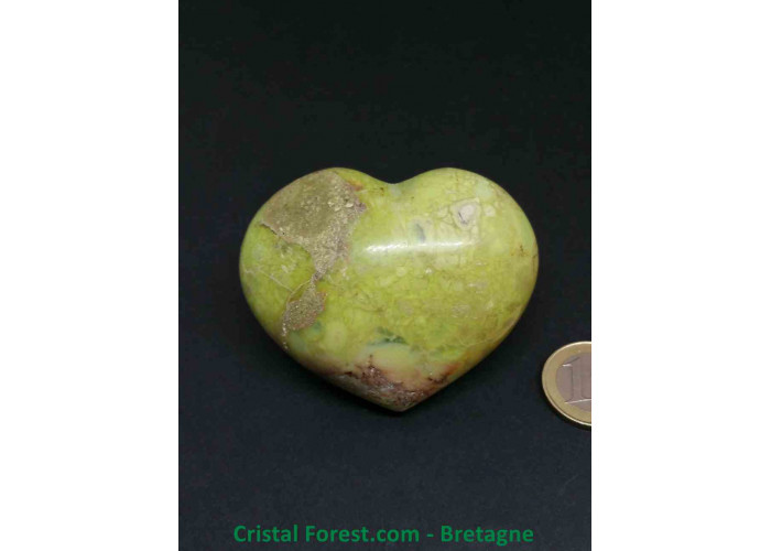 Opale Verte - Coeurs