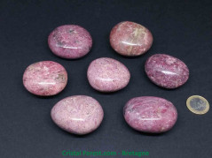 Rhodonite - Pierres Plates