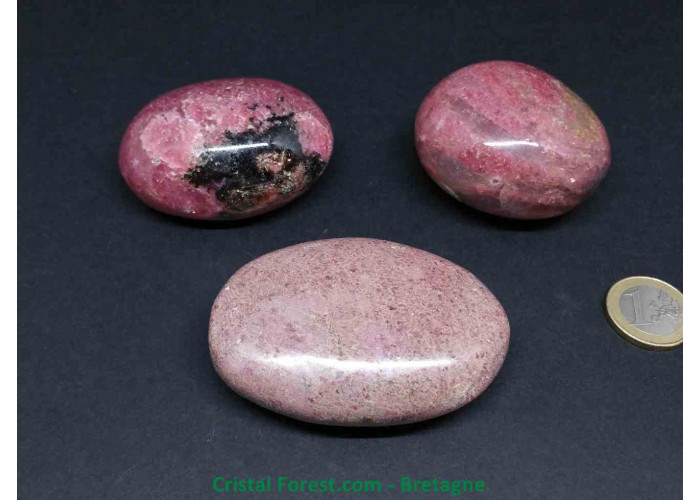 Rhodonite - Pierres Plates