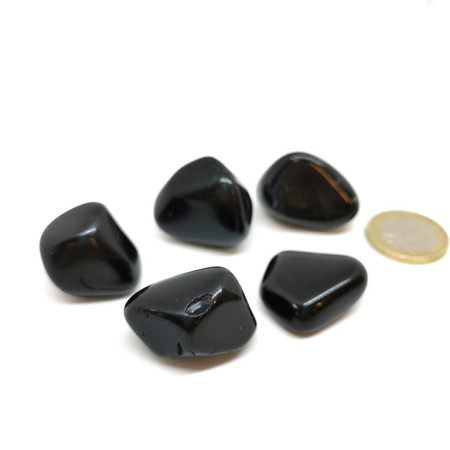Obsidienne noire - Pierres roulées