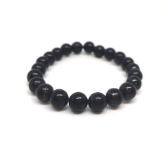 Bracelet boule 8mm - shungite