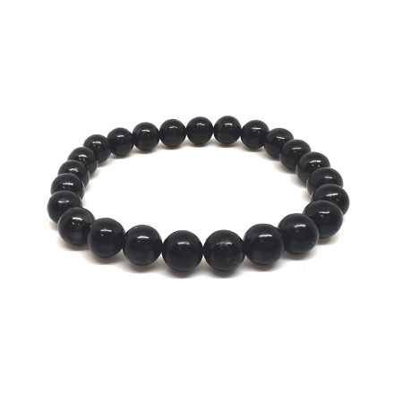 Bracelet boule 8mm - shungite