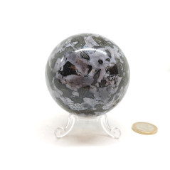Gabbro (lunélite ou Diorite) - Sphère 