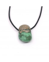 Variscite - Pendentif Pierre percée