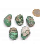 Variscite - Pendentif Pierre percée