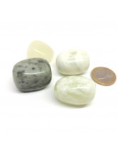 Jade de Chine / Serpentine - Pierre roulée
