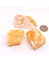 Calcite Orange - Bloc Pierre brute