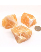 Calcite Orange - Bloc Pierre brute