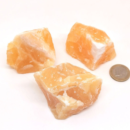 Calcite Orange - Bloc Pierre brute