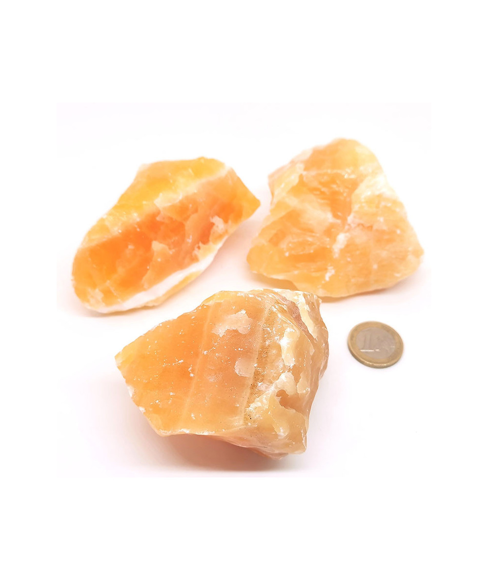 Calcite Orange - Bloc Pierre brute