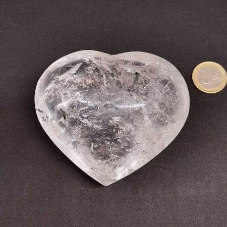 Cristal de roche - Coeur AAA