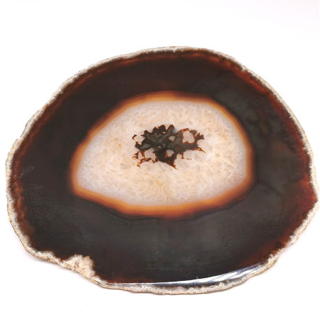 Agate naturelle - Plaque Polie
