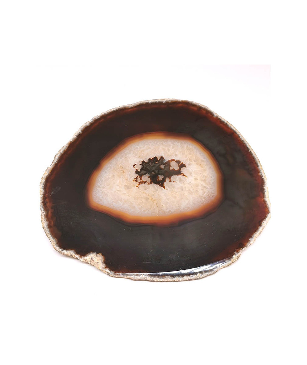 Agate naturelle - Plaque Polie