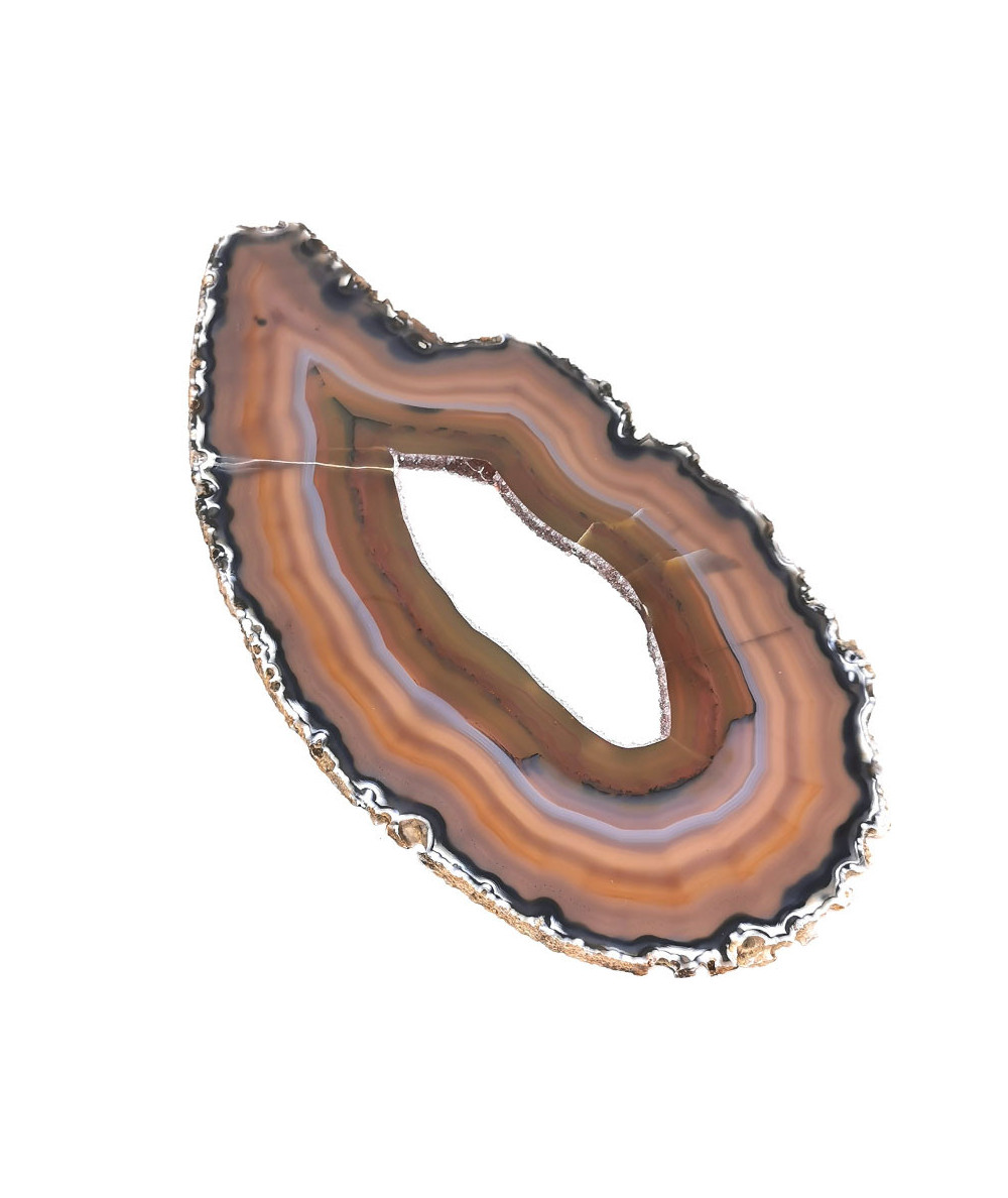 Agate naturelle - Plaque Polie