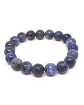 Sodalite - Bracelet Boules 10 mm