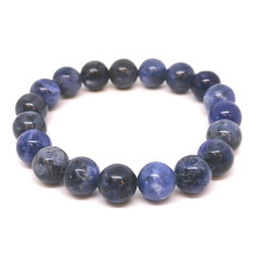 Sodalite - Bracelet Boules 10 mm