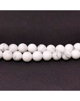 Howlite naturelle - Fil de perles