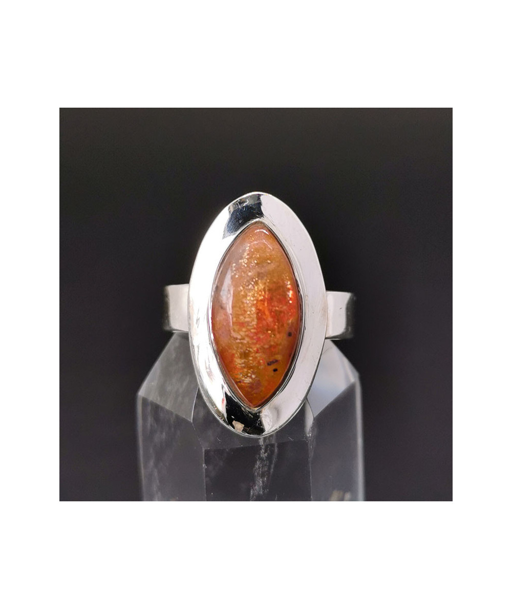 Pierre de Soleil - Bague Argent Sterling