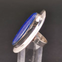 Lapis lazuli - Bague Argent - Qualité joaillerie