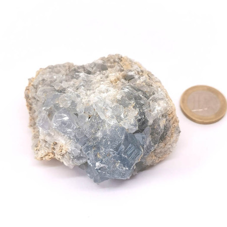 Célestine (célestite) - Druses extra