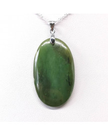 Jade Nephrite du Canada - Pendentif Bélière