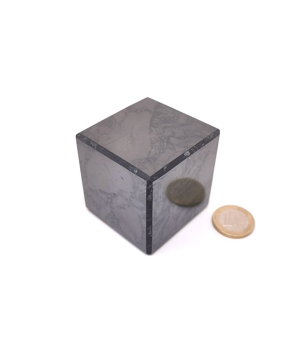 Shungite - Cube 5 cm - poli